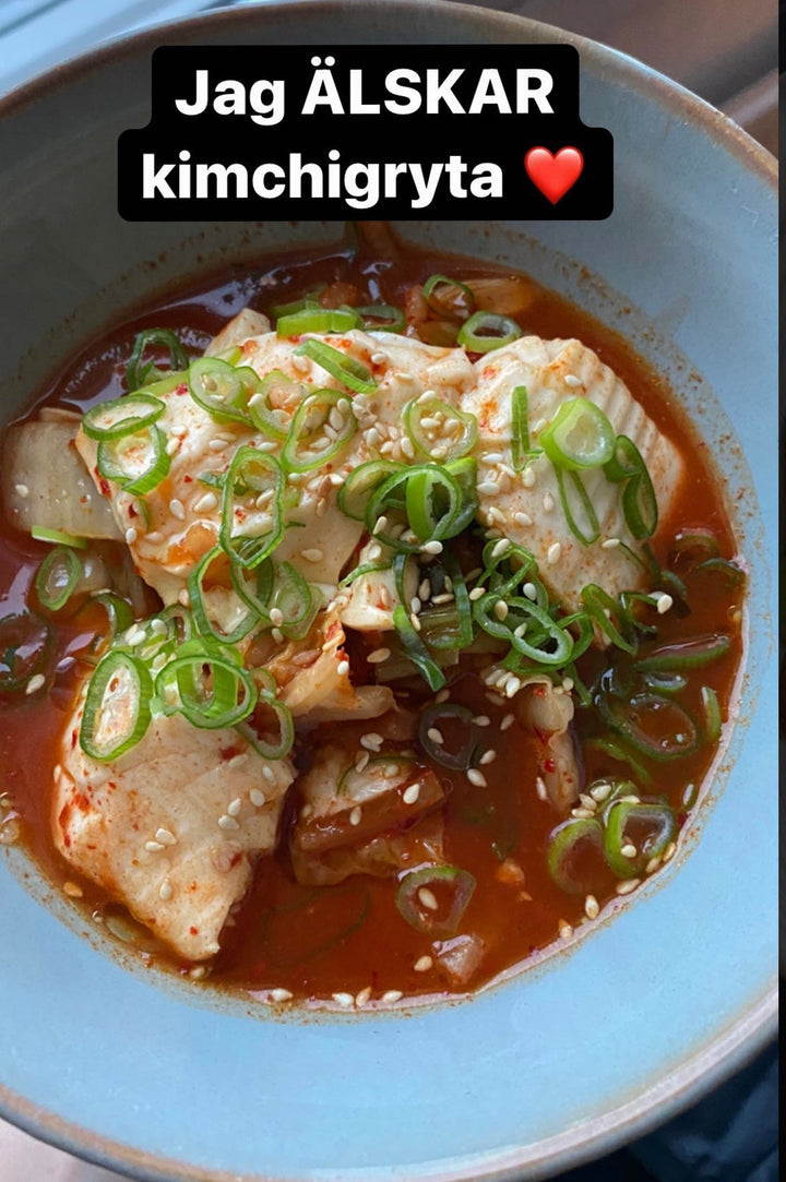 Kimchi jjigae (kimchigryta)
