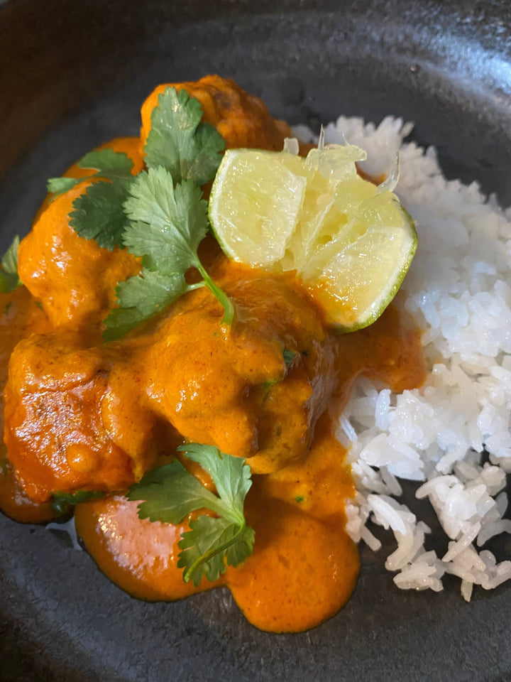 Köttbullar i Indisk curry