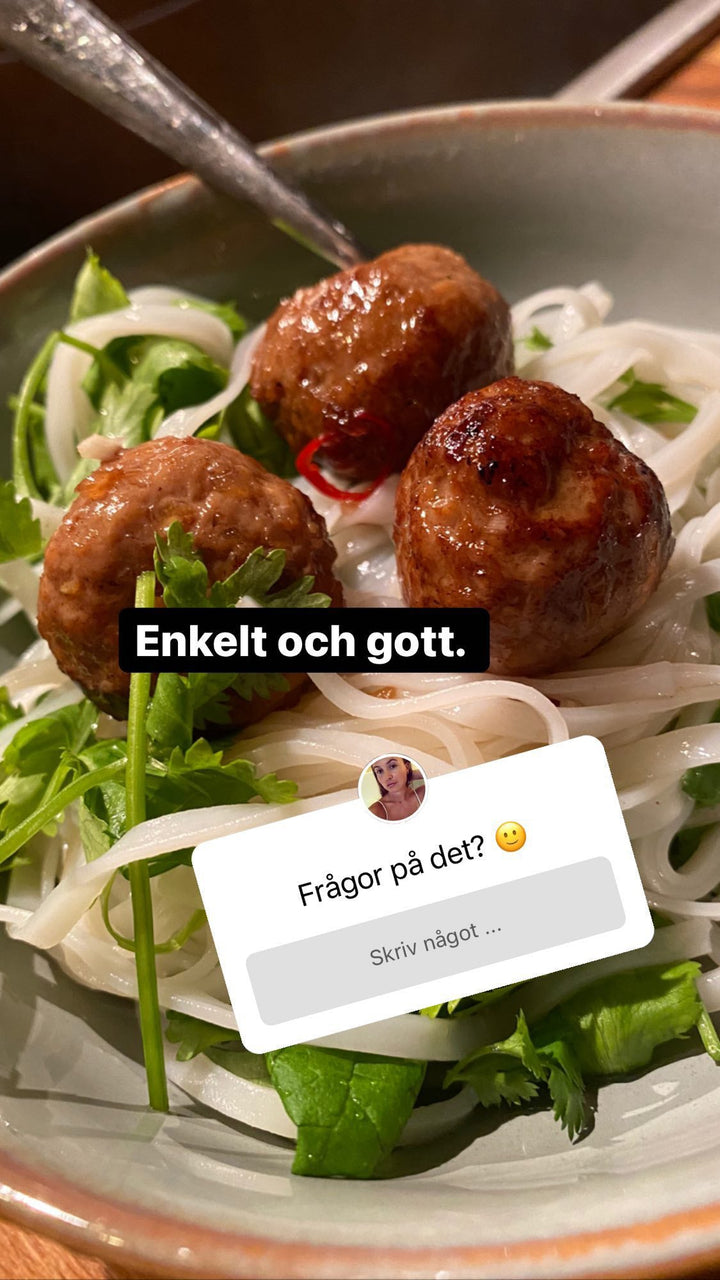 Vietnamesiska fläskköttbullar