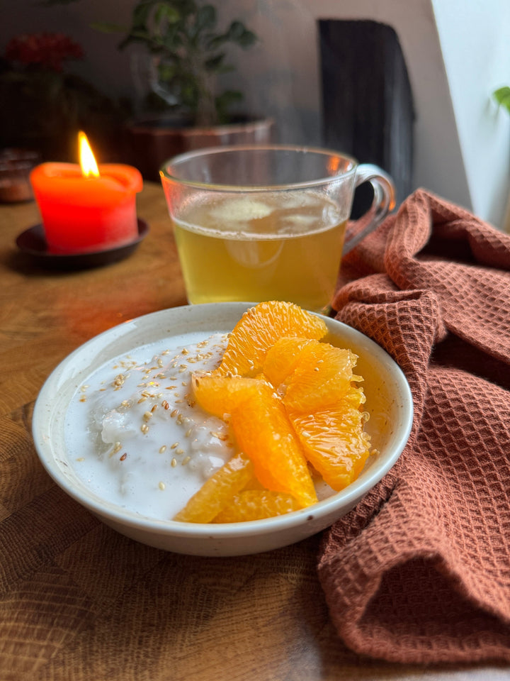 Mango sticky rice (fast med citrus)