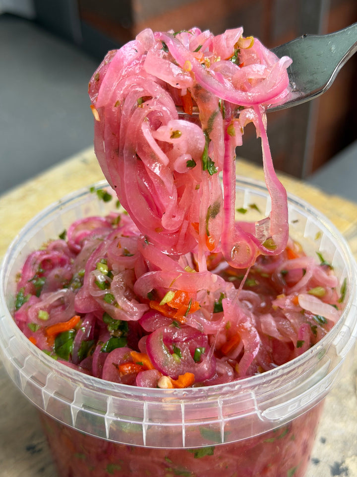 Salsa Yucateca 🧅🌮 Mexikansk löksalsa!