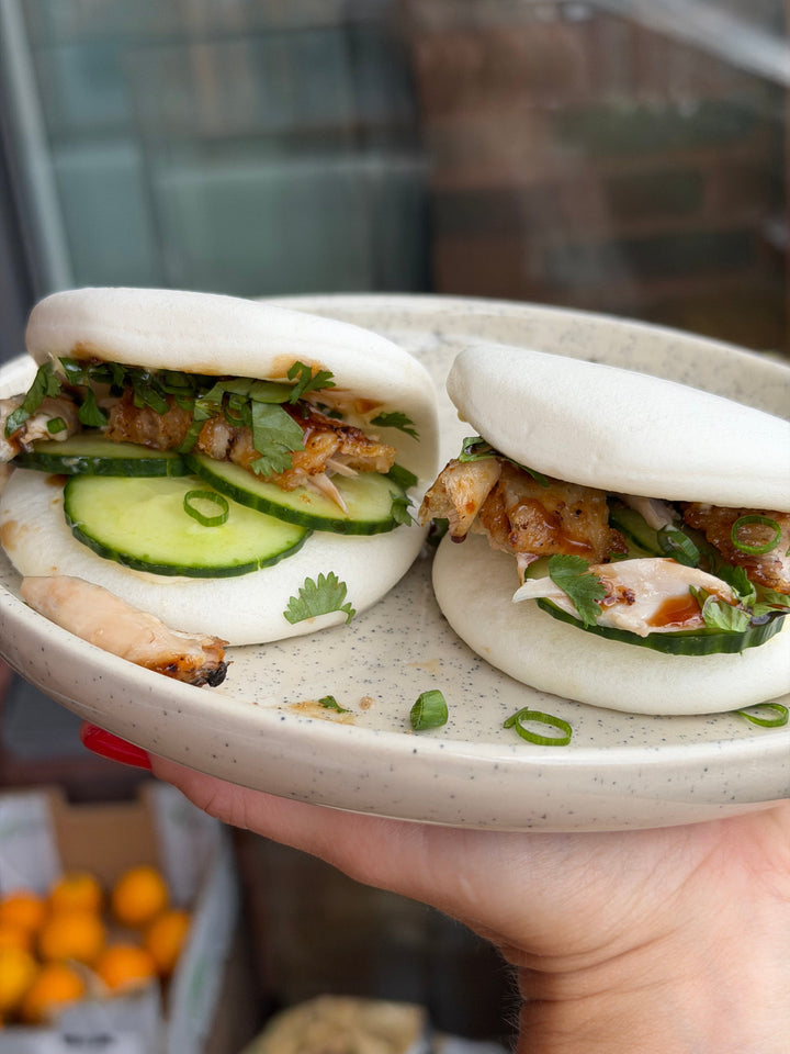 Bao buns med kyckling | (sommarlovsmat)