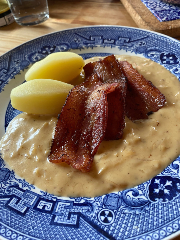 Fläsk med löksås a la Jocke