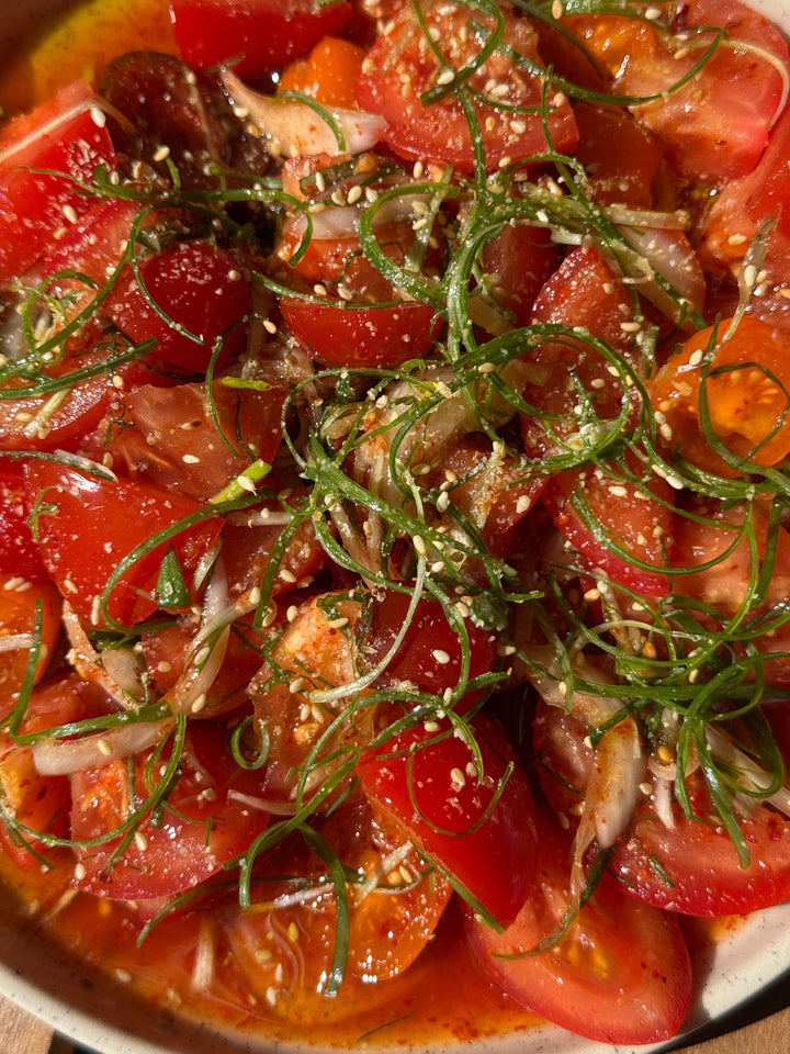 Tomatsallad ”kimchi”