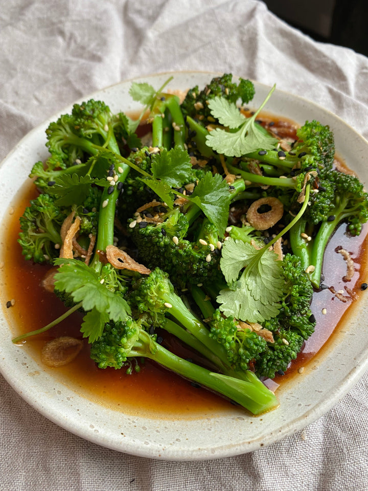 Broccoli med sweet chili & ostronsås