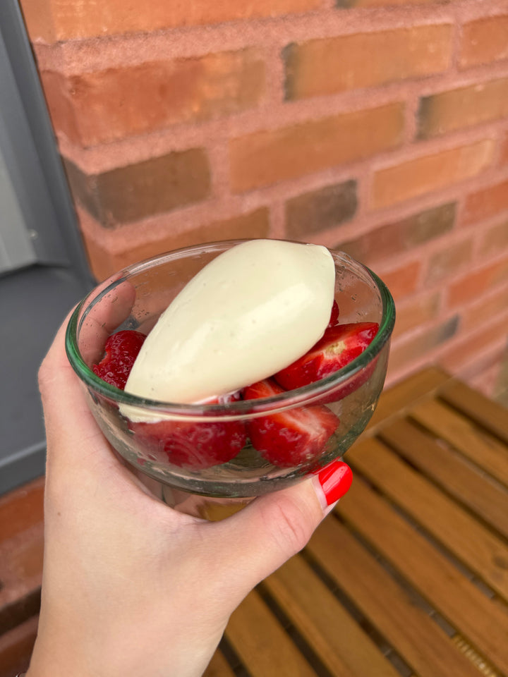 Vaniljgelato | (vaniljglass)