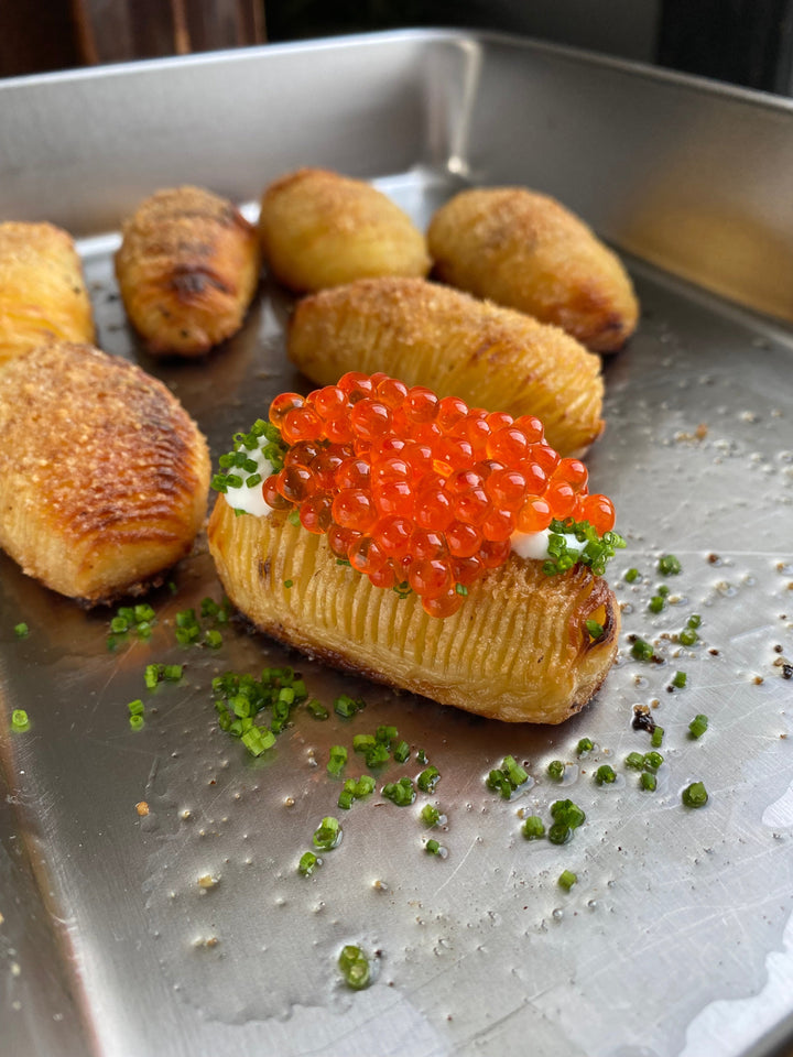 Hasselbackspotatis