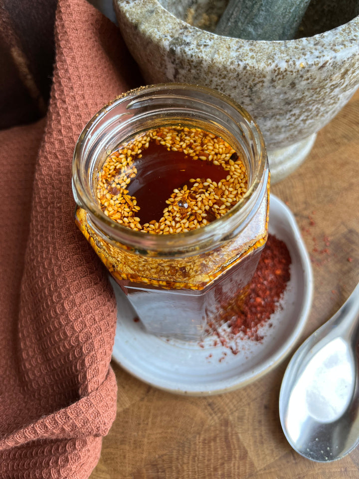Chiliolja med sesam 🌶️