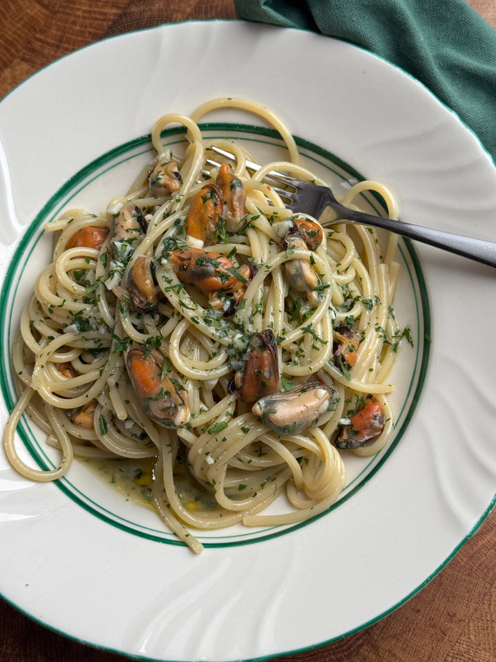 Spagettoni med blåmusslor