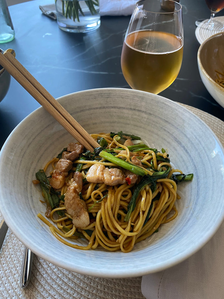 Drunkish noodles