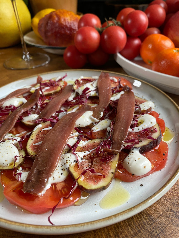Tomat & fikon carpaccio