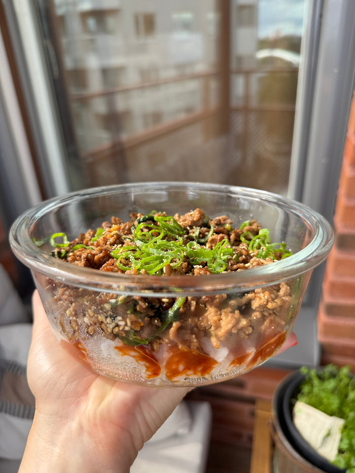 Bulgogibowl på blandfärs (recept för matlåda)