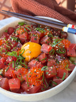 Donburi med tonfisk